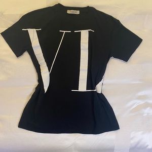 Valentino Black VNTL T-Shirt
